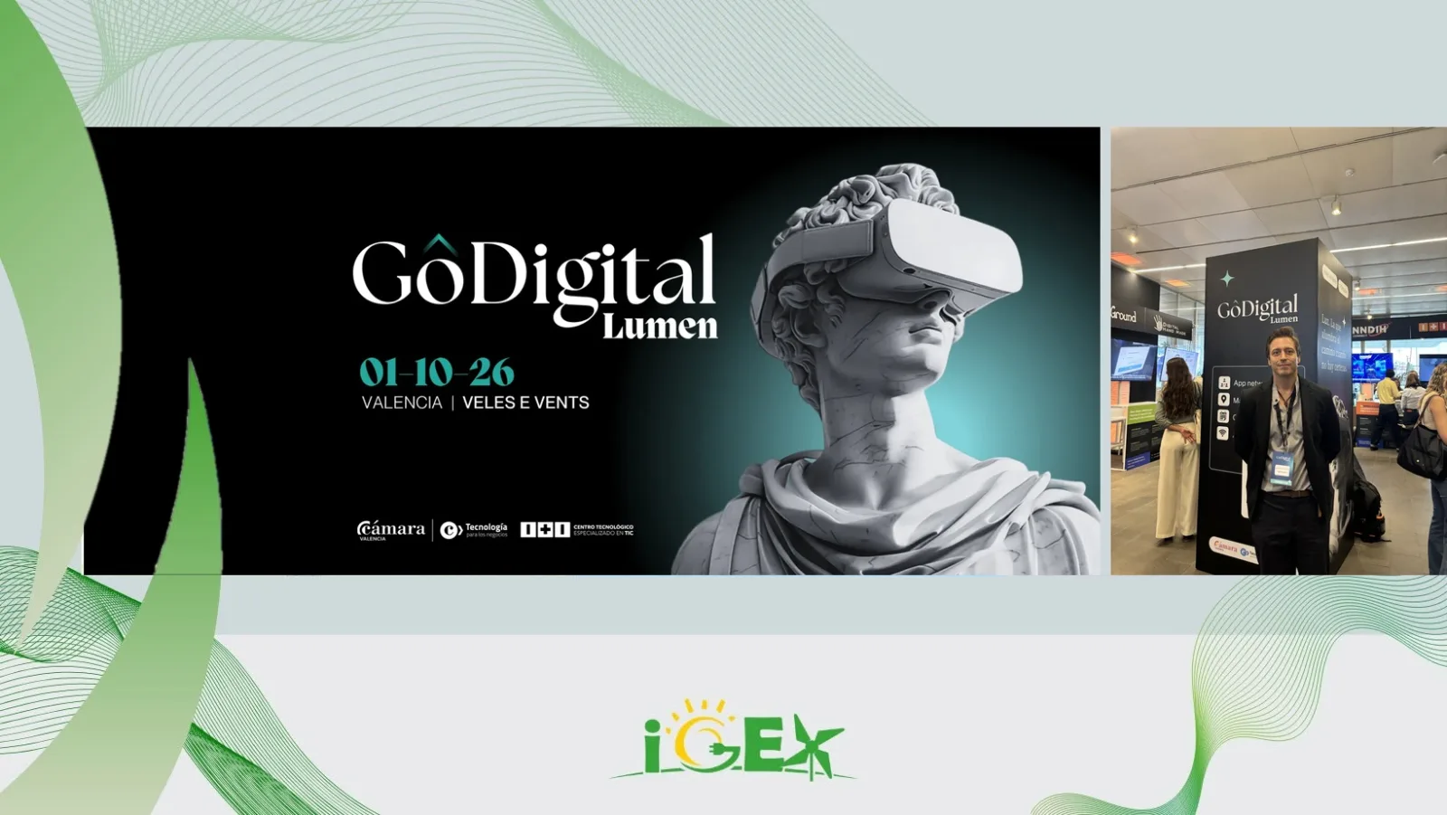 iGEX en GoDigital Lumen 2026: inteligencia artificial, datos y energía en la gran cita digital de Valencia